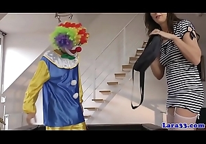 Nifty british milf cocksucking clown cadger