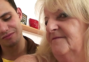 This guy brings golden-haired grandma home be advisable for permanent dear one