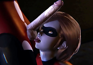 Futa incredibles - violet acquires creampied away from helen parr - 3d porn