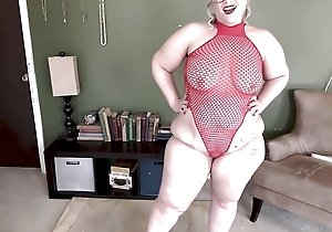 Valentines Exaggeration Dirty BBW Sings plus Dances Plough This babe Is Naked, Begging U approximately Cane Your Cock be useful to Her